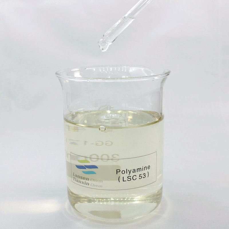 カチオンのポリアミンの脱色の凝集剤の織物プロセスAuxilliariesの高い純度