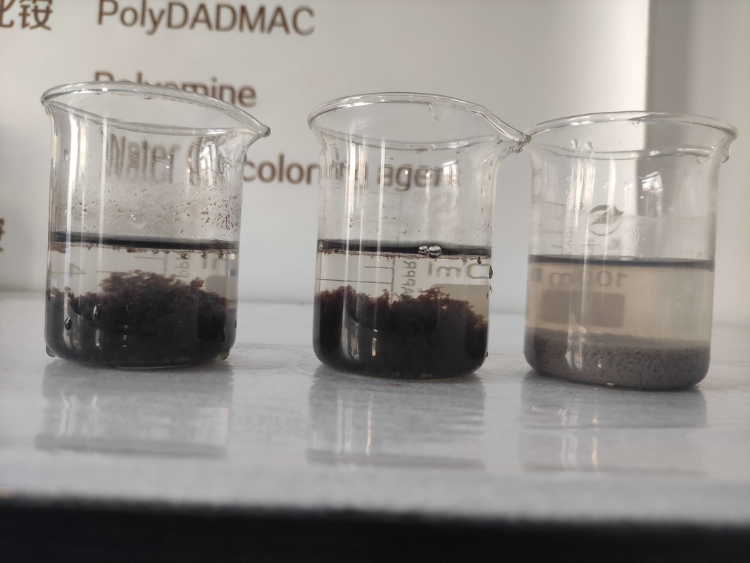 凝固剤の凝集剤DADMACの染まる化学薬品を印刷するジメチル塩化アンモニウムホルムアルデヒドなしの色の固定代理店