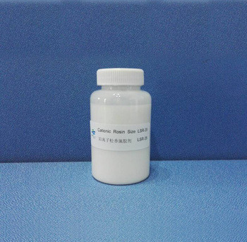 LSR-35表面のサイジング代理店のペーパー作成白い乳剤PH 2-4カチオンのロジン四基から成るアンモニウム塩