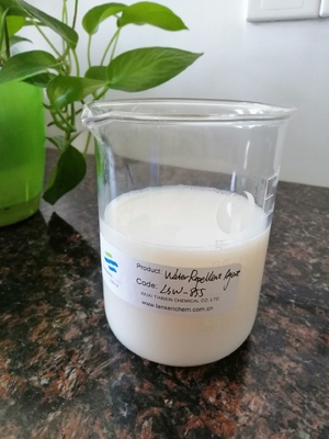 白い液体水防水加工剤の代理店の薄黄色の乳剤の織物の生産