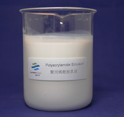 白いPAMの乳剤の高分子量ポリマー凝集剤の化学補助代理店
